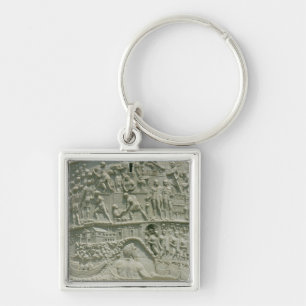 The Roman army crossing the Danube Key Ring