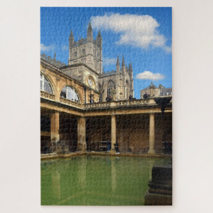 The Roman Baths, Bath. Jigsaw Puzzle