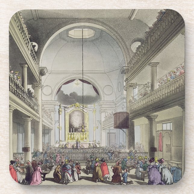 The Roman Catholic Chapel, Lincolns Inn Fields, fr Coaster (Front)