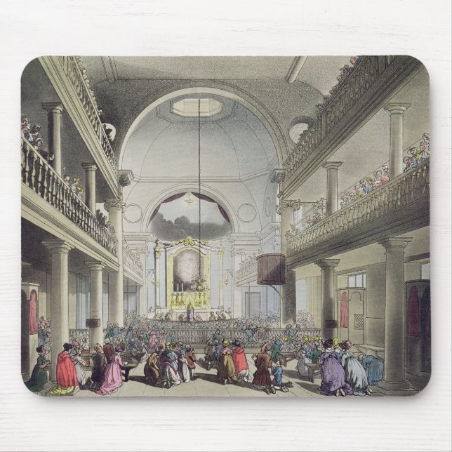 The Roman Catholic Chapel, Lincolns Inn Fields, fr Mouse Pad (Front)