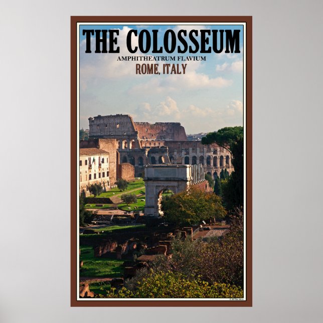 The Roman Colosseum Poster (Front)