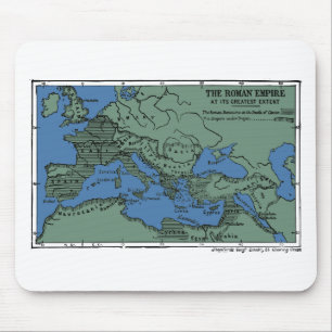 The Roman Empire At Its Greatest Extent Mouse Pad