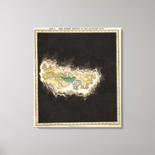 The Roman Empire In The Augustan Age 1 AD Canvas Print