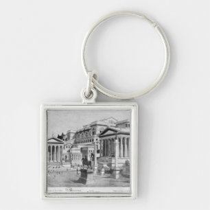 The Roman Forum of Antiquity Key Ring
