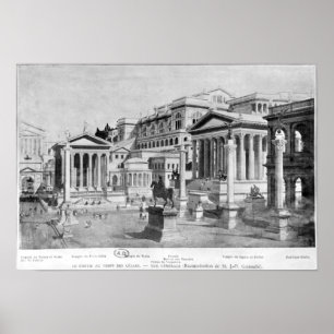 The Roman Forum of Antiquity Poster