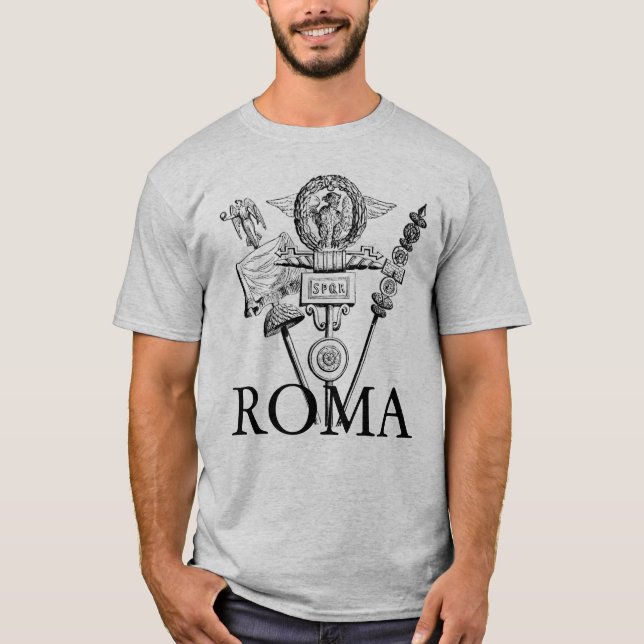 The Roman Standards (2 Sided) T-Shirt (Front)