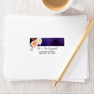 The Romance In Bloom Wedding Collection Label