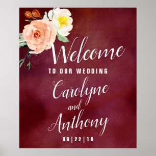 The Romance In Bloom Wedding Collection Poster