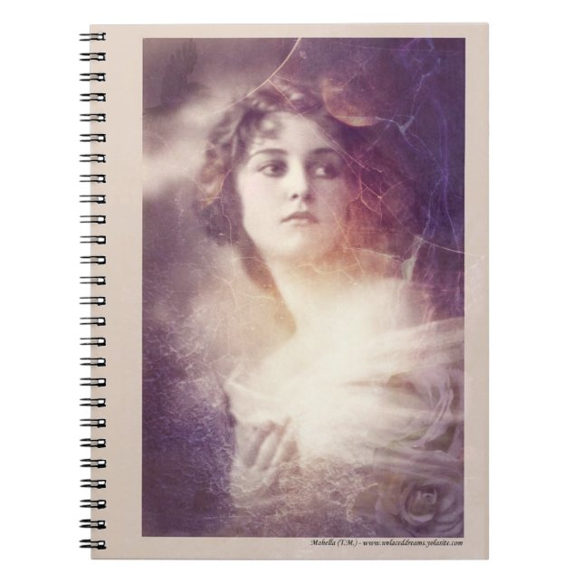 The Romance of Jane - no text Spiral Notebook (Front)