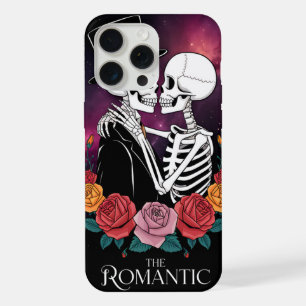 The Romantic – Skeleton Couple Embracing Under the iPhone 15 Pro Max Case