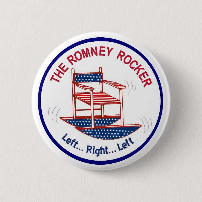 The Romney Rocking Chair 6 Cm Round Badge (Front)