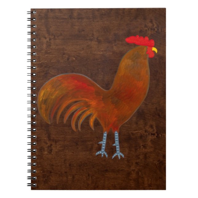 The Rooster 2009 Spiral Notebook (Front)