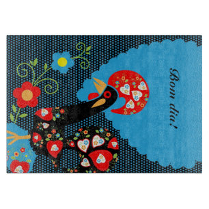 The Rooster of Portugal Cutting Board