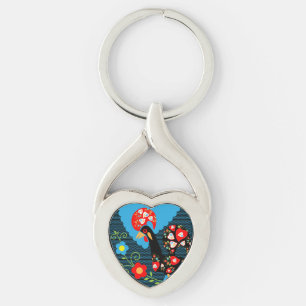 The Rooster of Portugal  Key Ring