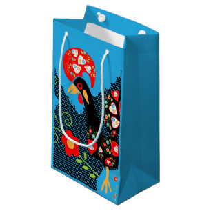 The Rooster of Portugal  Small Gift Bag