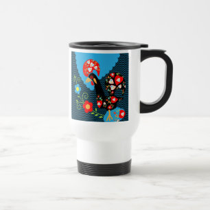 The Rooster of Portugal Travel Mug