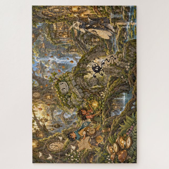 The Root-Hour Forest Jigsaw Puzzle (Vertical)