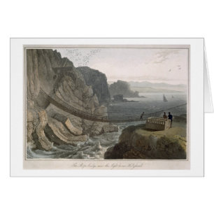 The Rope Bridge near the Lighthouse, Holyhead, fro