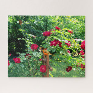 THE ROSE GARDEN JIGSAW PUZZLE