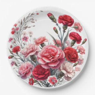 The Rose Garden Paper Plate