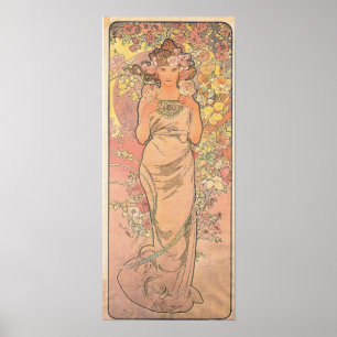 The Rose - Mucha Poster