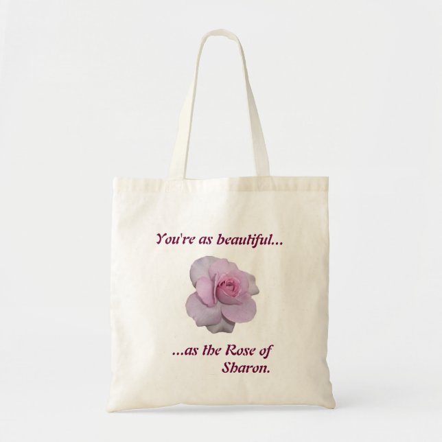 The Rose of Sharon Tote Bag (Front)
