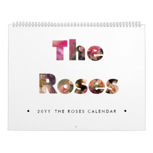 The Roses Calendar Personalise The Year