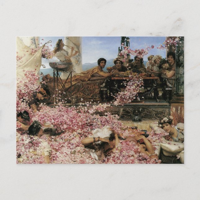 The Roses of Heliogabalus, 1888 Postcard (Front)