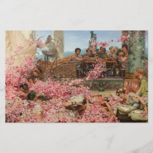 The Roses of Heliogabalus (Ancient Roman Luxury) Stationery