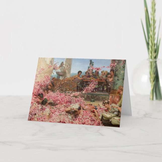 The Roses of Heliogabalus Holiday Card (Front)