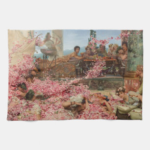 The Roses of Heliogabalus Sir Lawrence Alma-Tadema Tea Towel