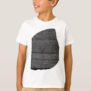 The Rosetta Stone Egyptian Granodiorite Stele T-Shirt