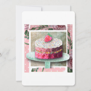 The Rosy Confection Card