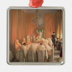 The Rothschild Family at Prayer Metal Tree Decoration