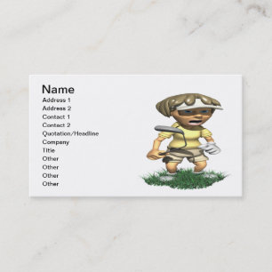 The Rough Is Rough Business Card