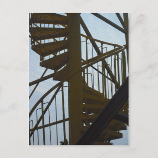 The Round Stairs Postcard