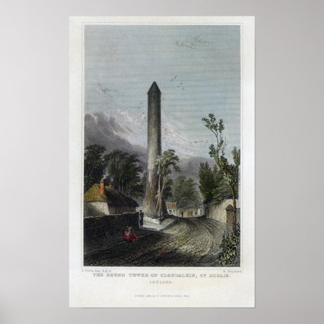 The Round Tower of Clondalkin Poster (Front)