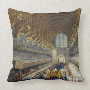The Royal Banquet, First Course, from an album cel Cushion