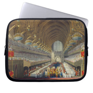 The Royal Banquet, First Course, from an album cel Laptop Sleeve