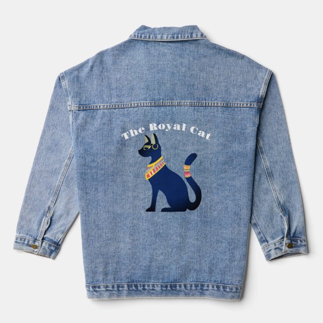 The Royal Cat Denim Jacket (Back)