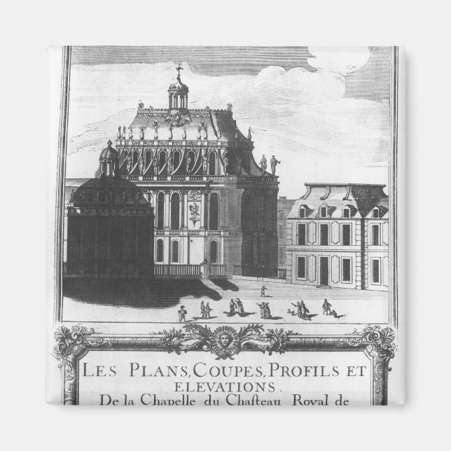 The Royal Chapel, illustration from 'Les Plans Magnet (Front)
