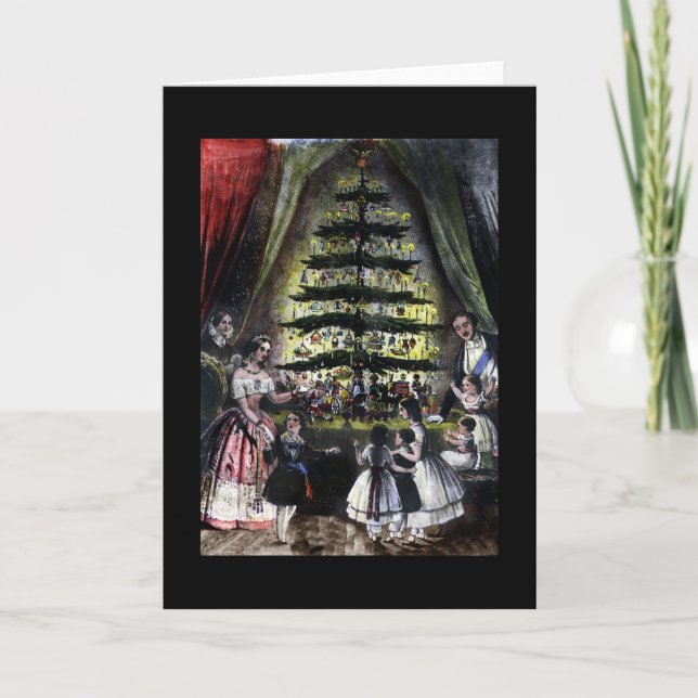 The Royal Christmas Tree Holiday Card (Front)