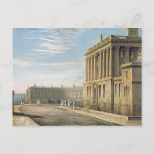 The Royal Crescent, Bath 1820 Postcard