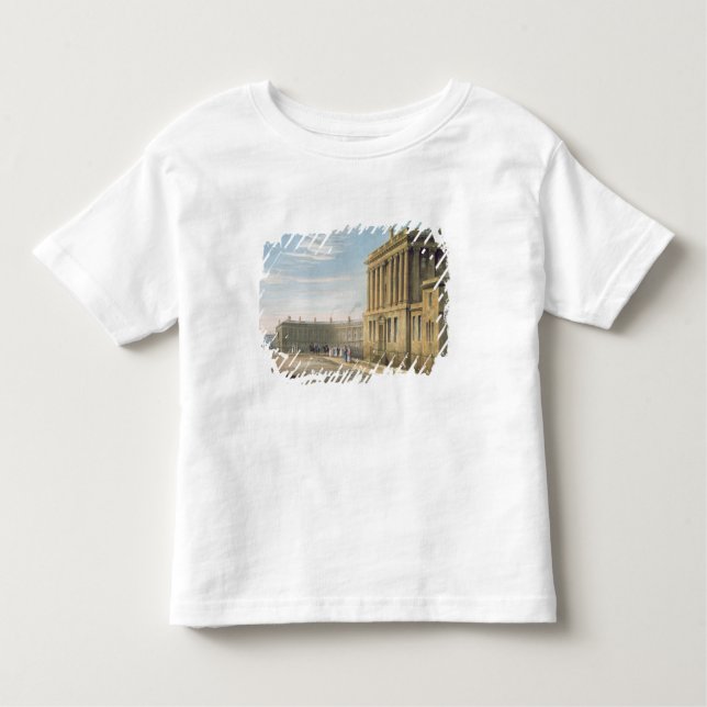 The Royal Crescent, Bath 1820 Toddler T-Shirt (Front)