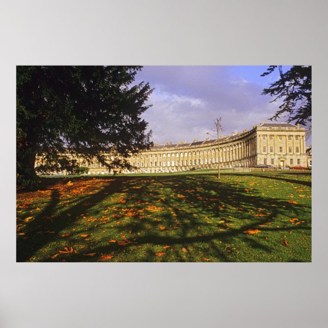 The Royal Crescent, Bath. Poster (Front)