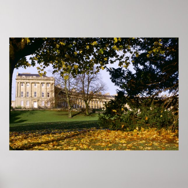 The Royal Crescent, Bath. Poster (Front)