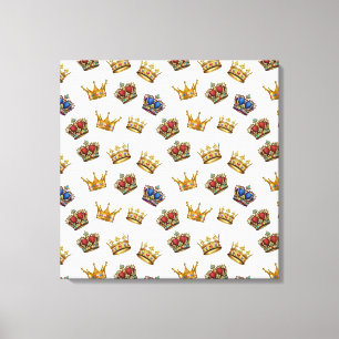The Royal Crowns Canvas Print