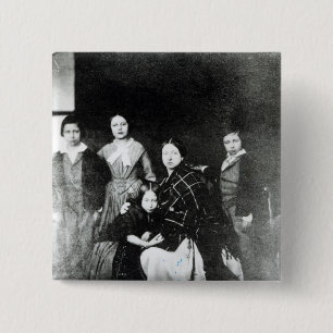 The Royal Family 15 Cm Square Badge