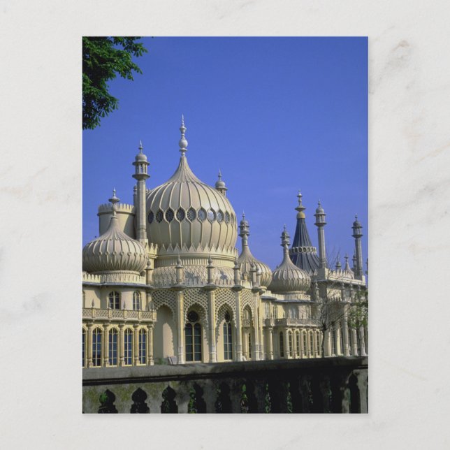 The Royal Pavilion, Brighton, Sussex, U.K. Postcard (Front)
