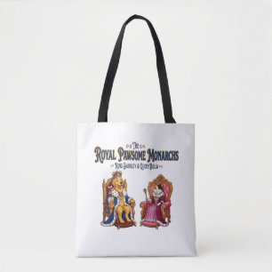 The Royal Pawsome Monarchs Tote Bag
